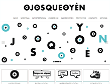 Tablet Screenshot of ojosqueoyen.net
